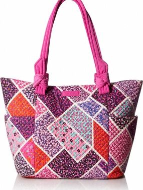 NEW Vera Bradley Modern Medley Signature Cotton Hadley East West Tote